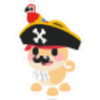 Pirate Dog Sticker - Legendary from Summer 2025 Sticker Pack